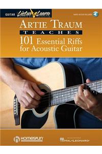 101 Essential Riffs for Acoustic Guitar Book/Online Audio