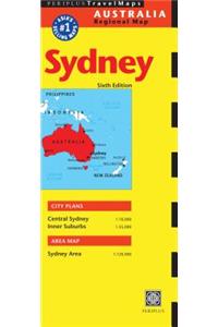 Sydney Travel Map Sixth Edition
