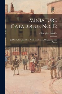 Miniature Catalogue No. 12