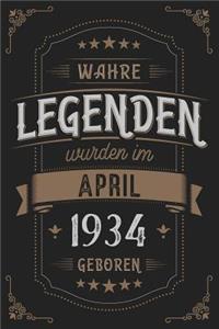 Wahre Legenden wurden im April 1934 geboren
