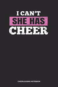 Cheerleading Notebook