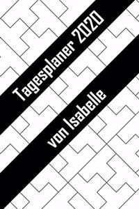 Tagesplaner 2020 von Isabelle