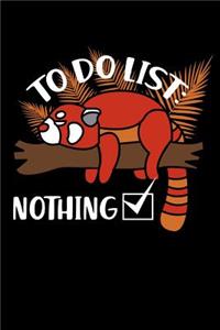 To Do List - Nothin