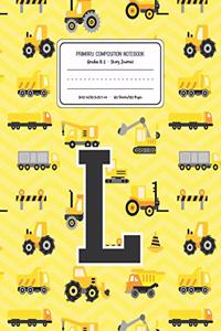 Primary Composition Notebook Grades K-2 Story Journal L