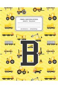 Primary Composition Notebook Grades K-2 Story Journal B