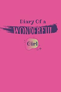 Diary Of a Wonderful Girl