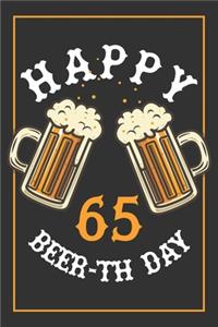 65th Birthday Notebook