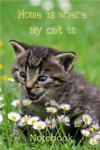 Home is Where My Cat is Notebook