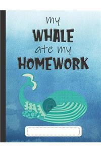 My Whale Ate My Homework