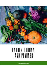 Green finger's Garden Journal and Planner