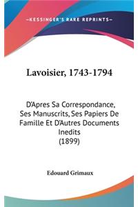 Lavoisier, 1743-1794