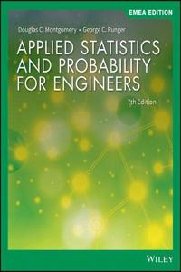 Applied Statistics and Probability for Engineers