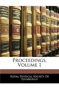 Proceedings, Volume 1