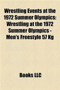 Wrestling Events at the 1972 Summer Olympics