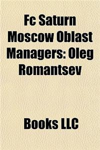 FC Saturn Moscow Oblast Managers