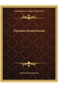 Christian Brotherhoods