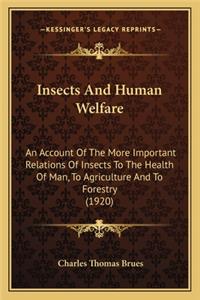 Insects and Human Welfare