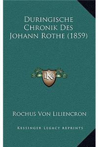 Duringische Chronik Des Johann Rothe (1859)