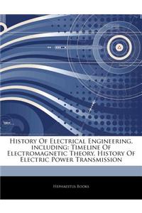 Articles on History of Electrical Engineering, Including