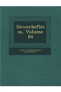 Gewerbefleiss, Volume 84