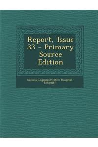 Report, Issue 33