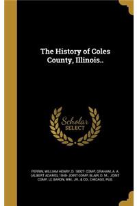 History of Coles County, Illinois..