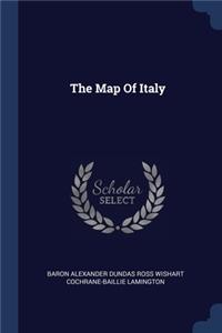 The Map Of Italy