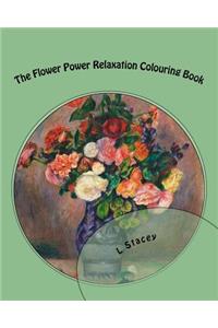 Flower Power Relaxation Colouring Book