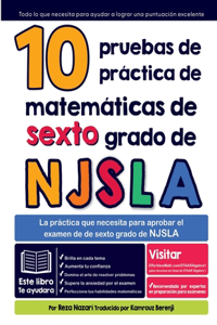 10 pruebas de práctica de matemáticas de sexto grado de NJSLA
