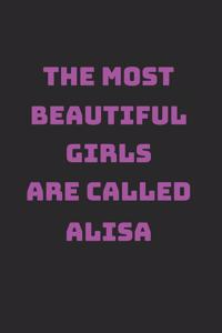 Alisa Girl Woman Notebook