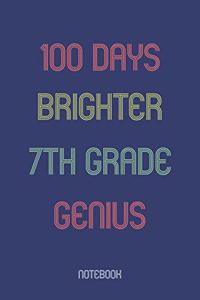 100 Days Brighter 7th Grade Genuis