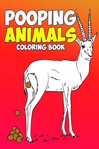 Pooping Animals Coloring Book