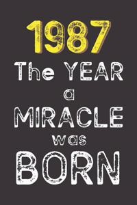 1987 The Year a Miracle was Born