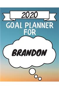 2020 Goal Planner For Brandon