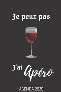 je peux pas j'ai apéro agenda 2020