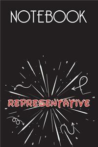 REPRESENTATIVE Notebook, Simple Design