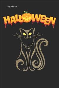 Scary Witch cat