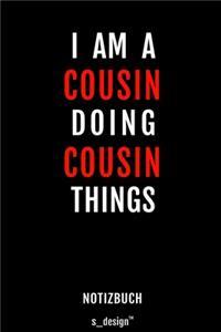 Notizbuch für Cousins / Cousin