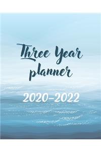 2020-2022 Three Year Planner