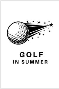 Golf in Summer