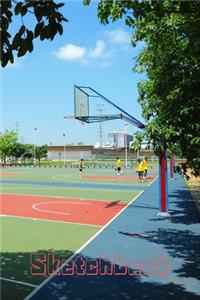 Basketball Court Sketchbook