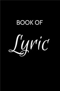 Lyric Journal