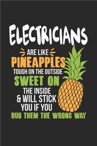 Electricians Are Like Pineapples. Tough On The Outside Sweet On The Inside