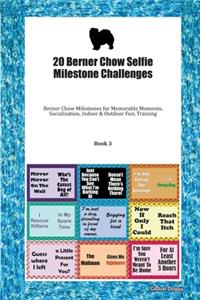 20 Berner Chow Selfie Milestone Challenges