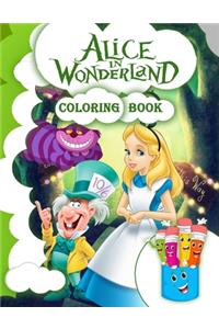 Alice in Wonderland Coloring Book