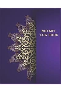 Notary Log Book