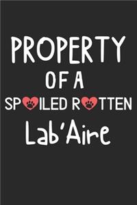 Property Of A Spoiled Rotten Lab'Aire