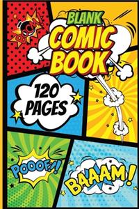 Blank Comic Book Draw Your Own Comics