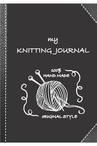 My knitting journal