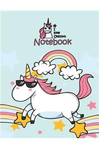 I love unicorn notebook